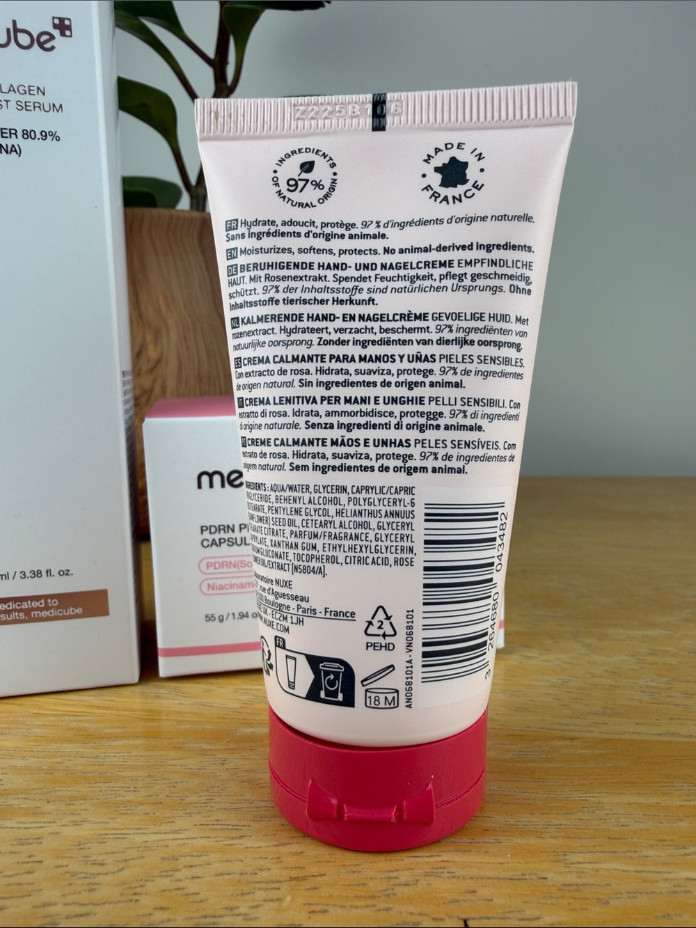 Medicube PDRN Pink Collagen Glow Set & Nuxe Very Rose Hand Cream - Picture 3 of 11